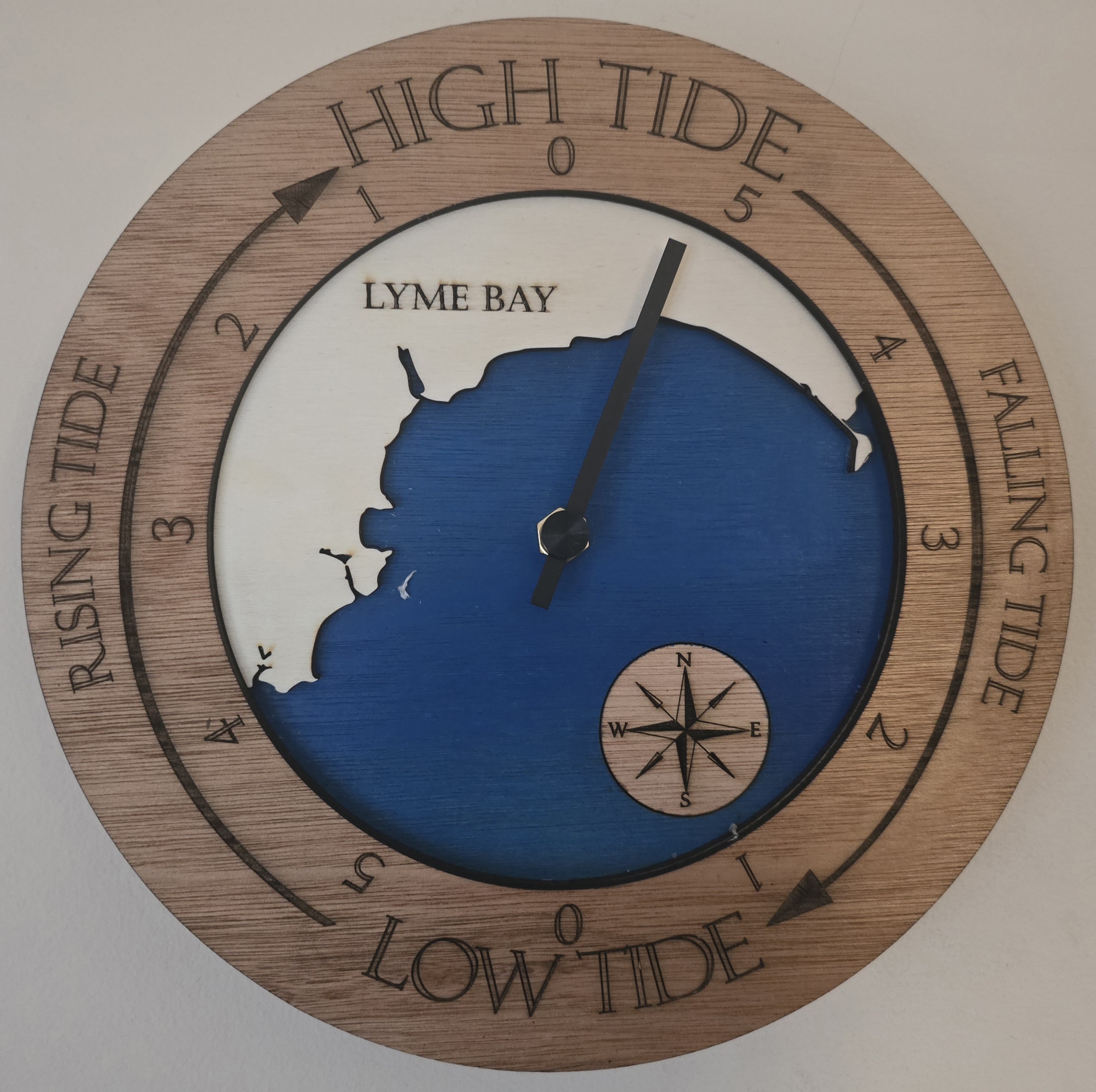 Lyme Bay Tide Clock