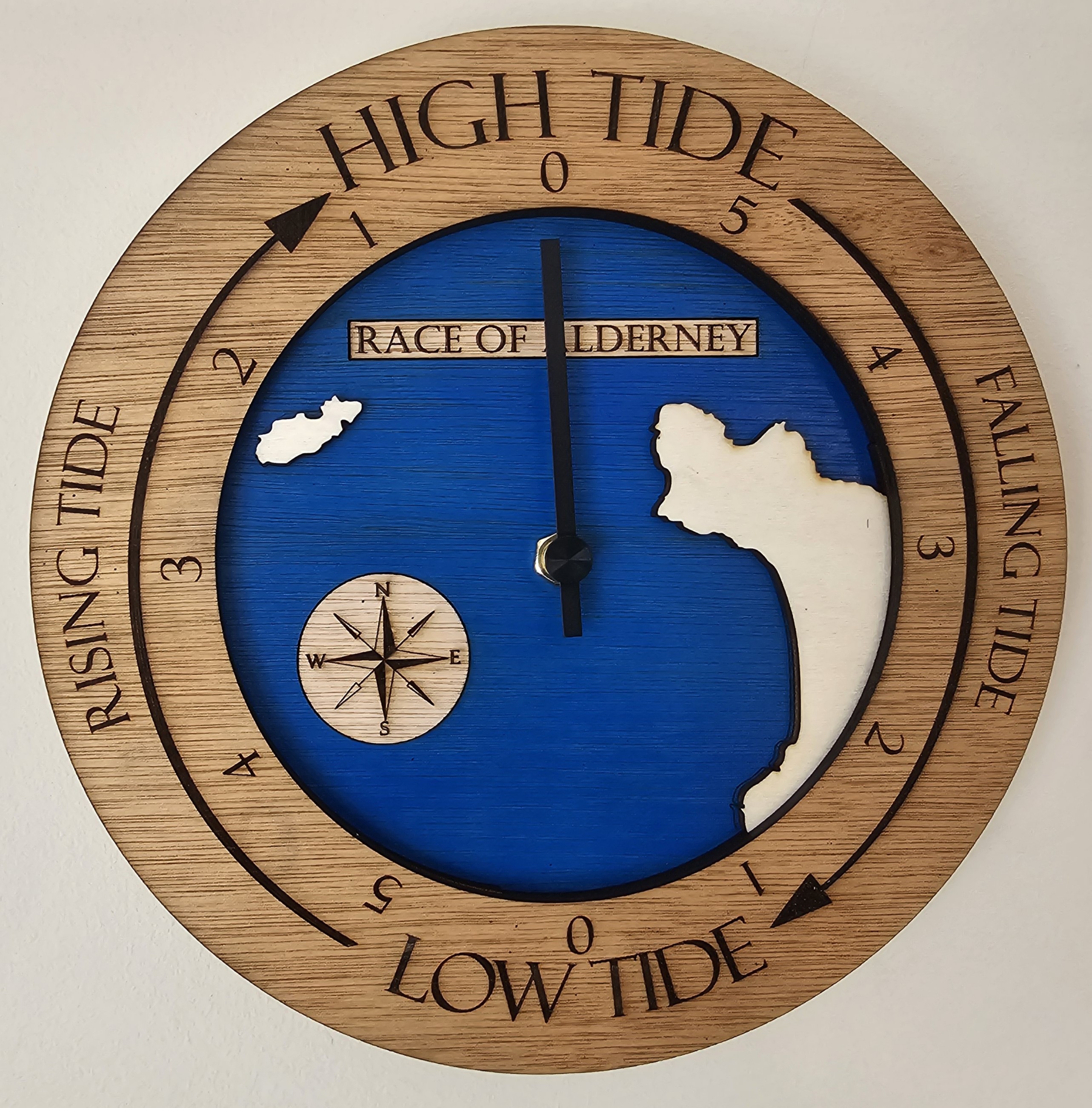 Alderney Race Tide Clock