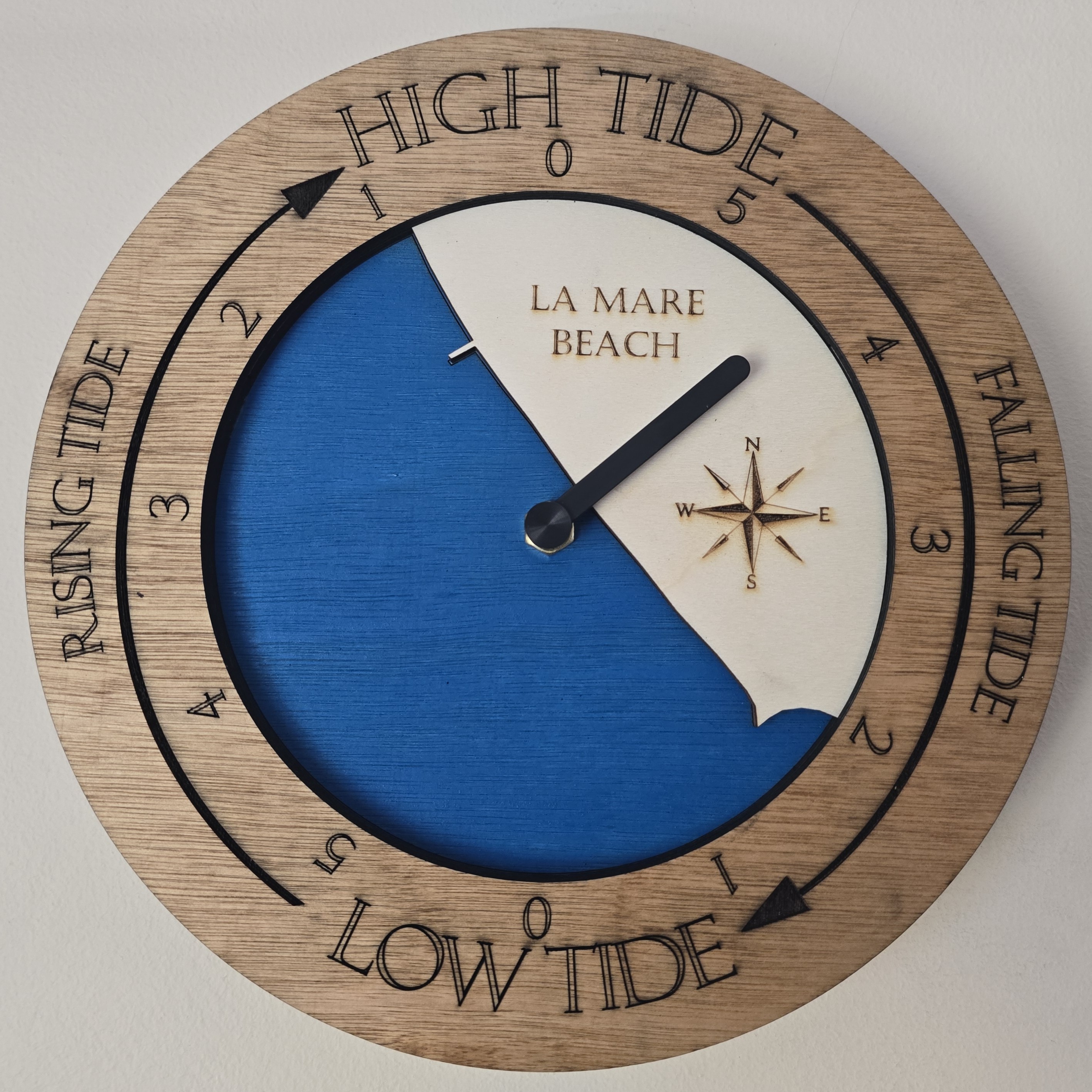La Mare Beach Tide Clock